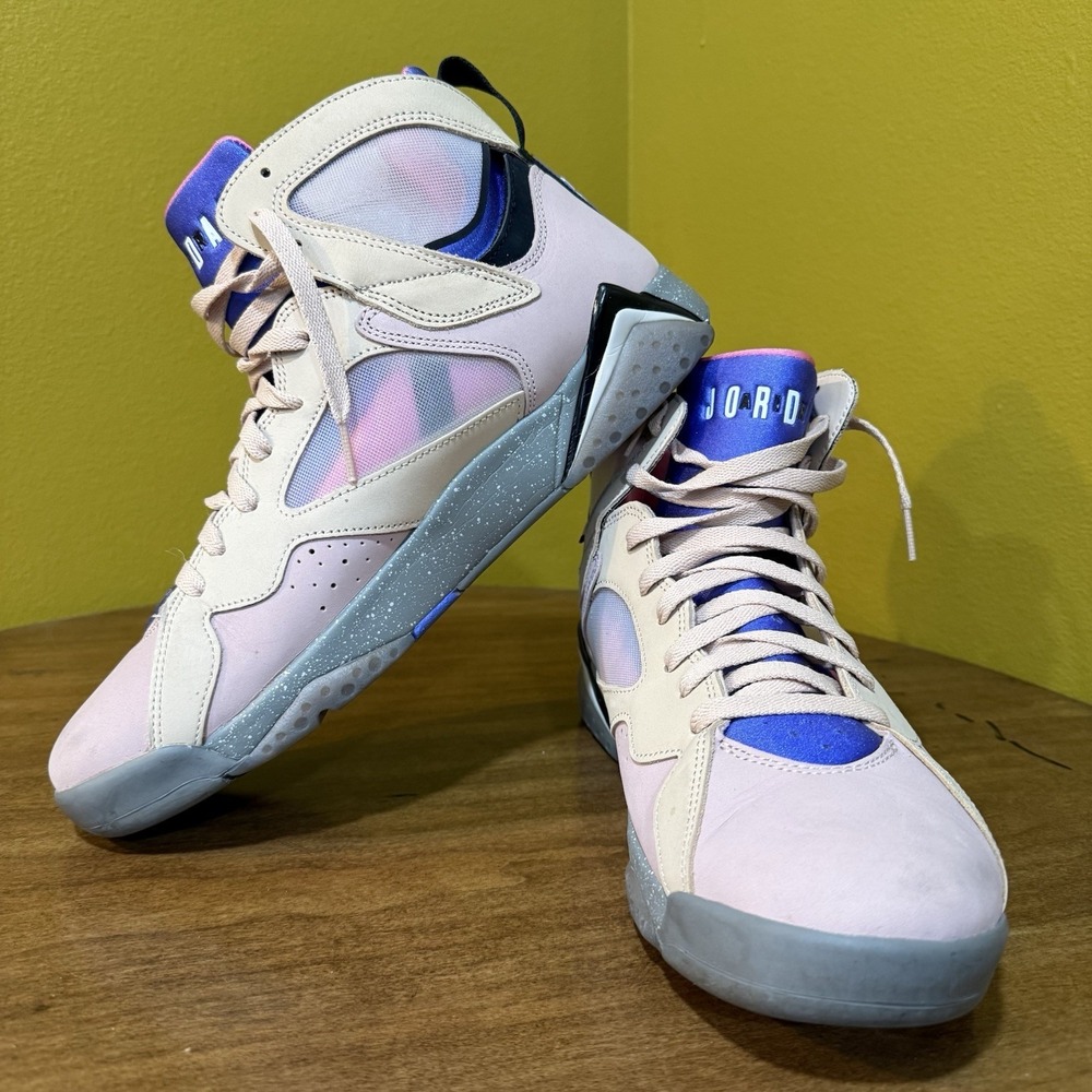 Size 11.5 - Air Jordan 7 Retro SE Sapphire Lightly Worn Nike - Picture 4 of 14